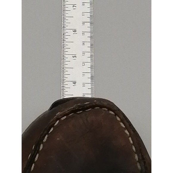 Carhartt‎ Boots Mens Brown 11.5 Wide Leather Work Boot Lightweight Ankle CMX4023 main image 8